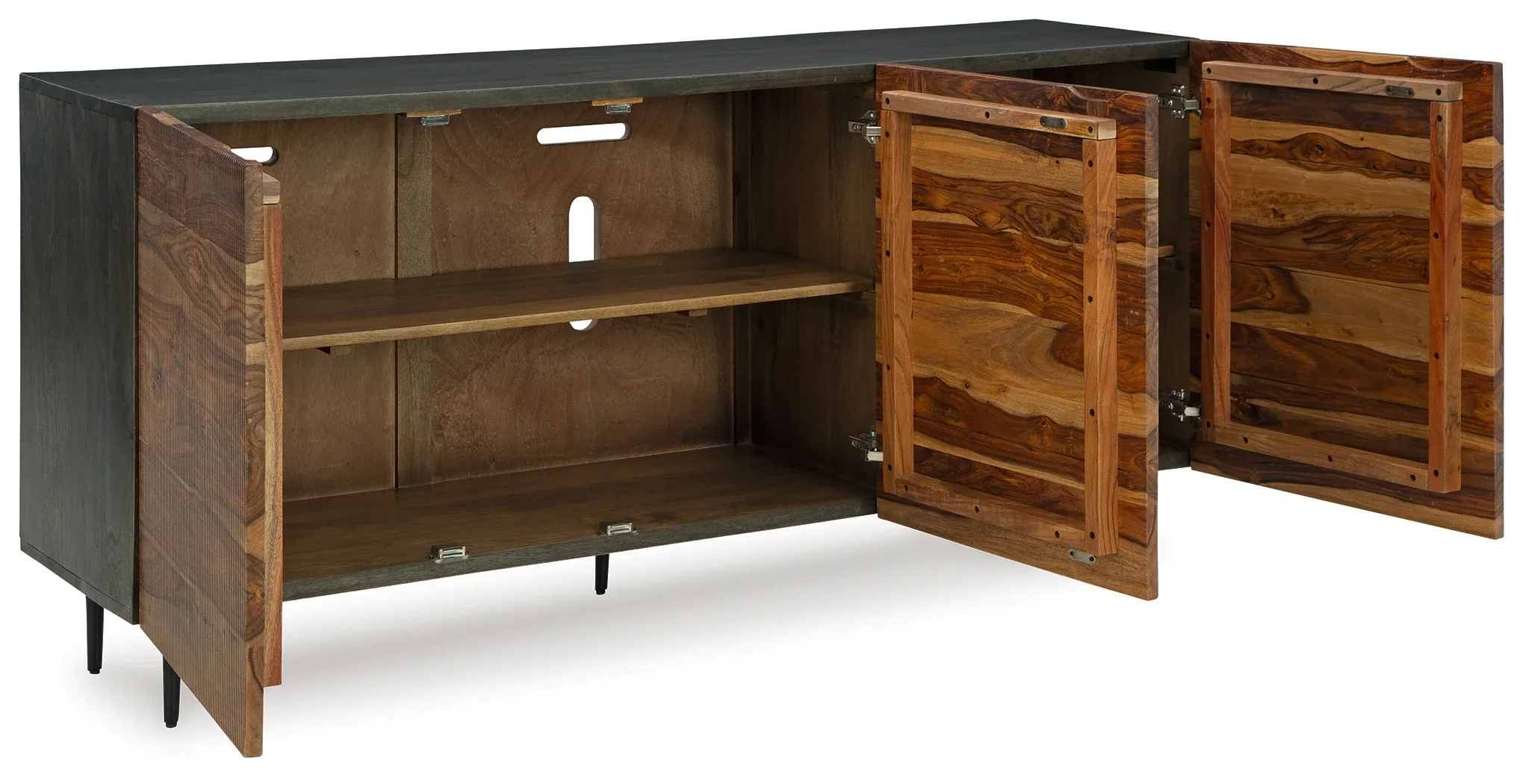 Darrey - Natural / Brown - Accent Cabinet - Image 5