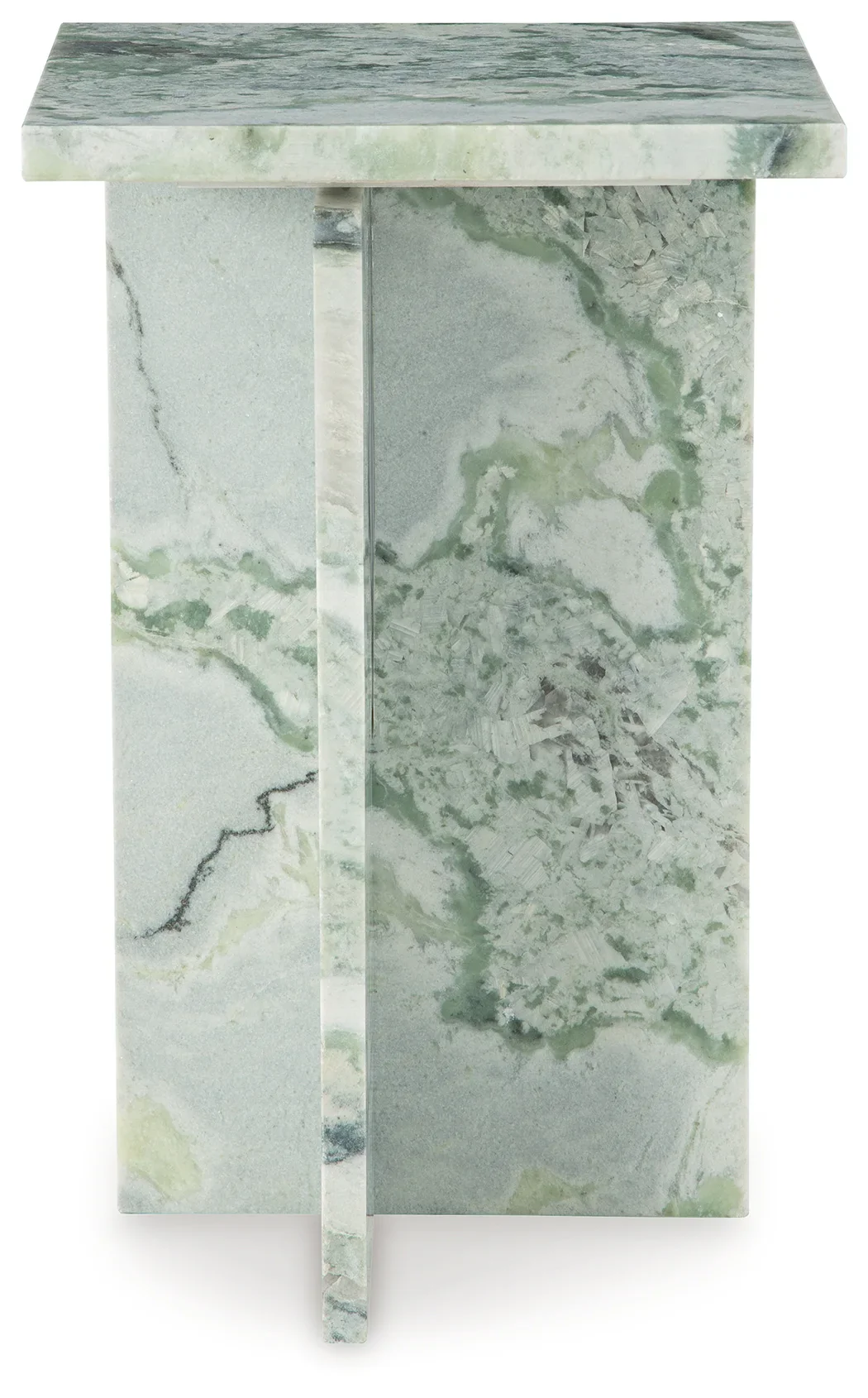 Deaconwell - White / Green - Accent Table - Image 3