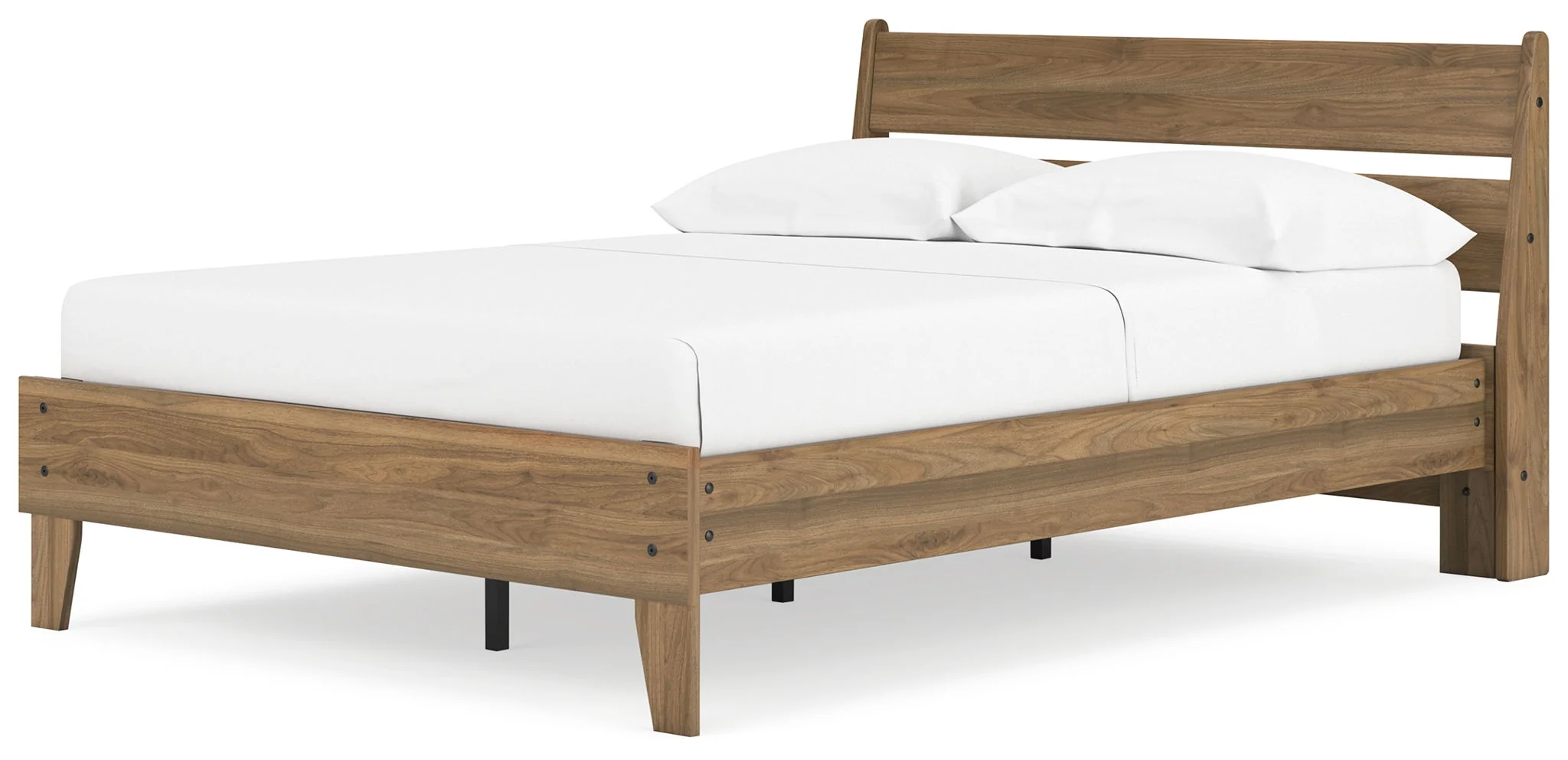 Deanlow - Honey - Full Platform Panel Bed - Image 3