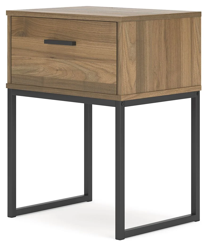Deanlow - Honey - One Drawer Night Stand - Image 3