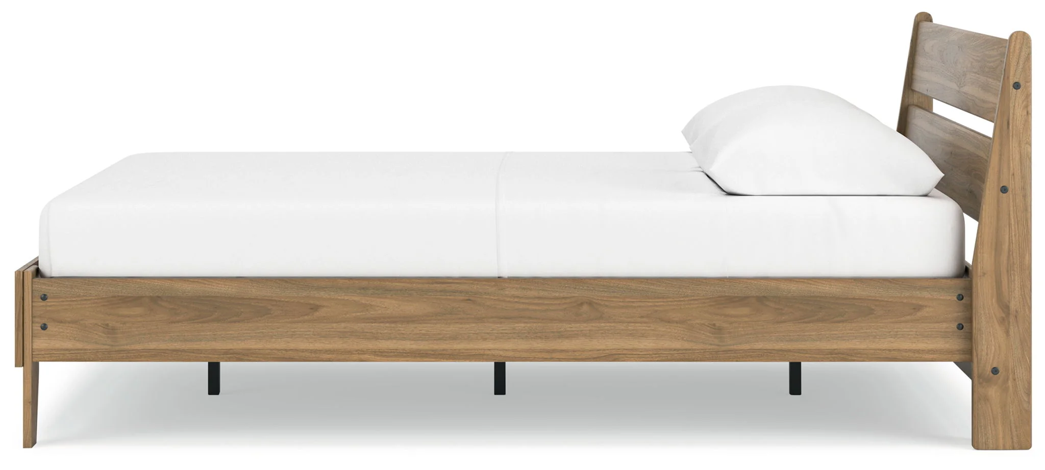Deanlow - Honey - Queen Platform Panel Bed - Image 7