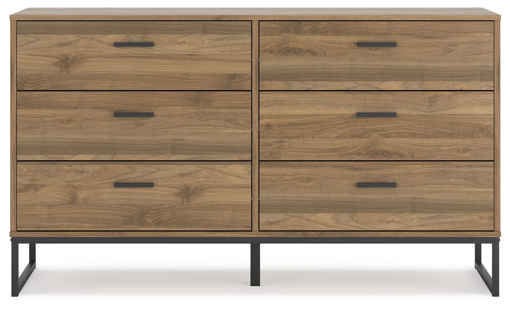 Deanlow - Honey - Six Drawer Dresser - Image 2