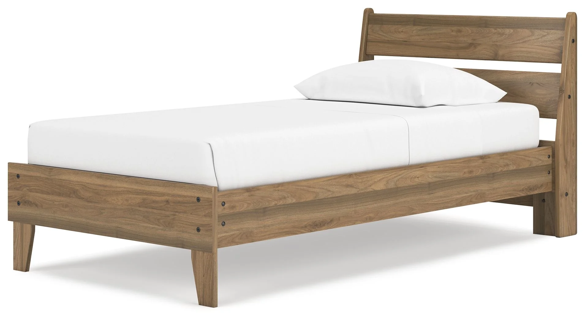 Deanlow - Honey - Twin Platform Panel Bed - Image 3