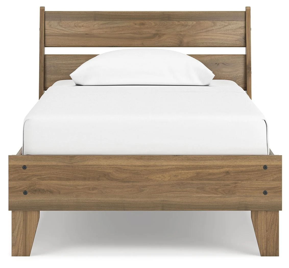 Deanlow - Honey - Twin Platform Panel Bed - Image 5
