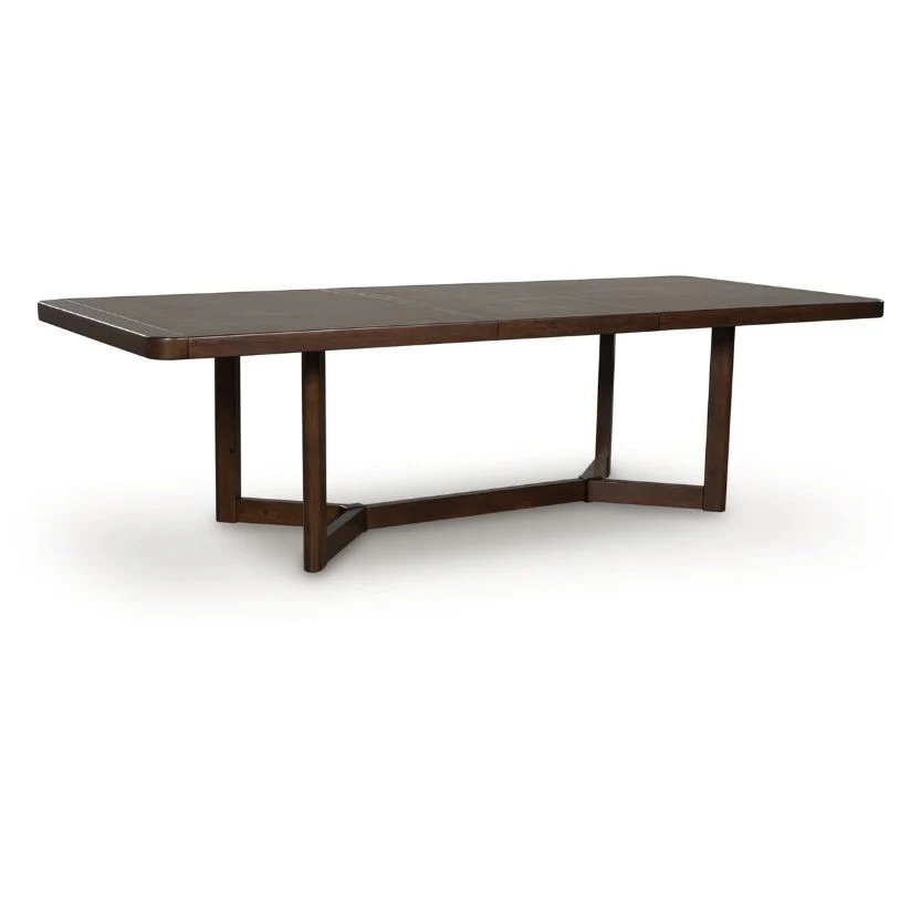 Dilenno - Dark Brown - Rectangular Dining Room Extension Table