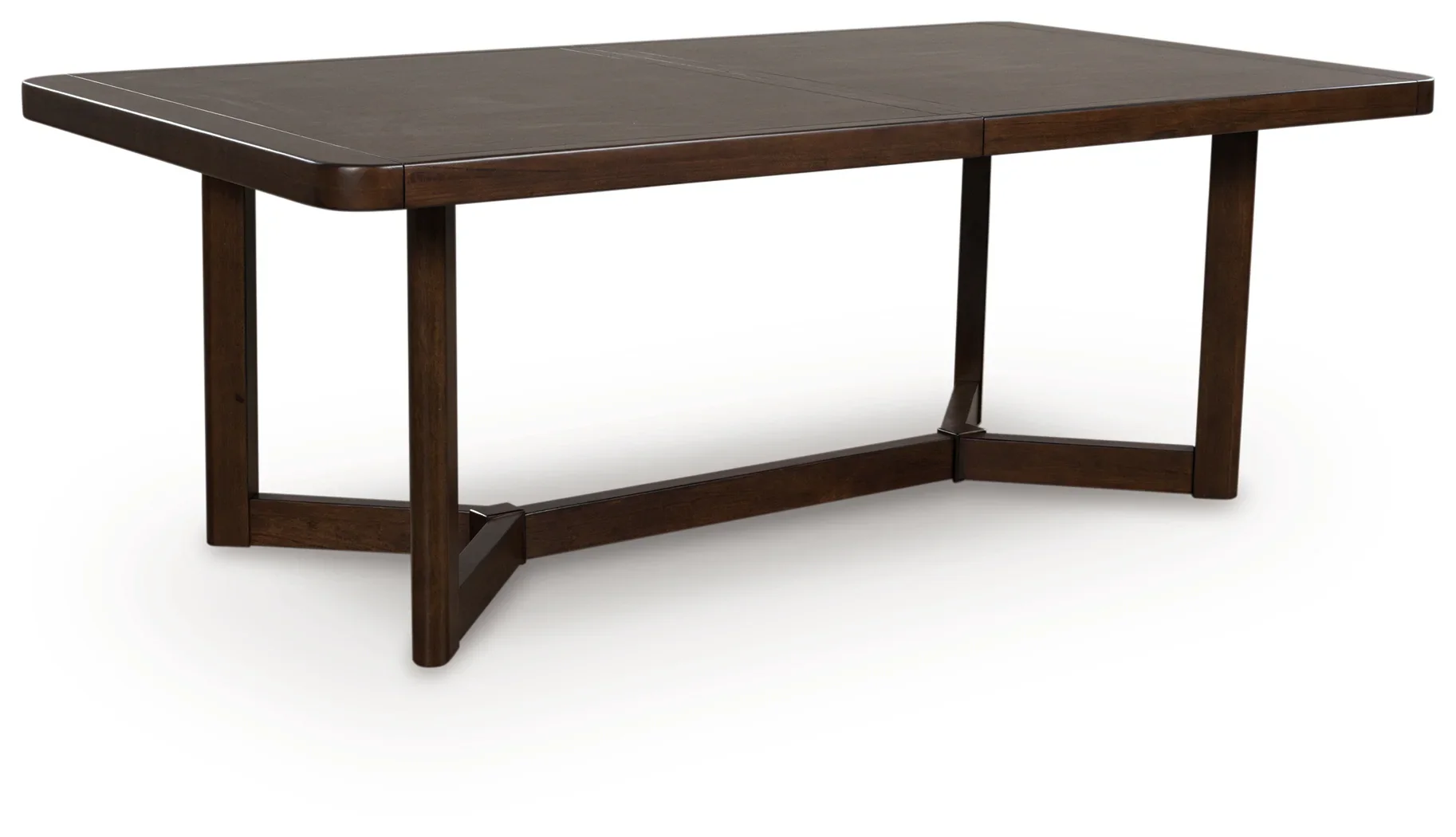Dilenno - Dark Brown - Rectangular Dining Room Extension Table - Image 2