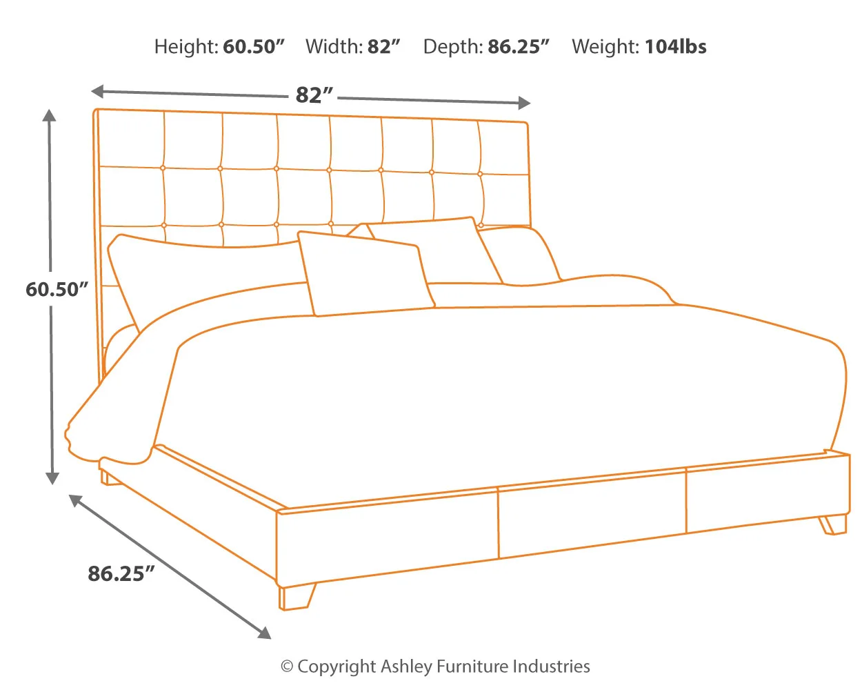 Dolante - Beige - King Upholstered Bed - Image 9