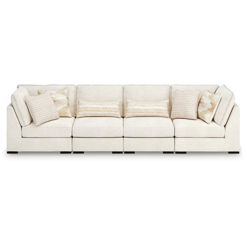 Donelson Creek - Vanilla - 4-Piece Sectional