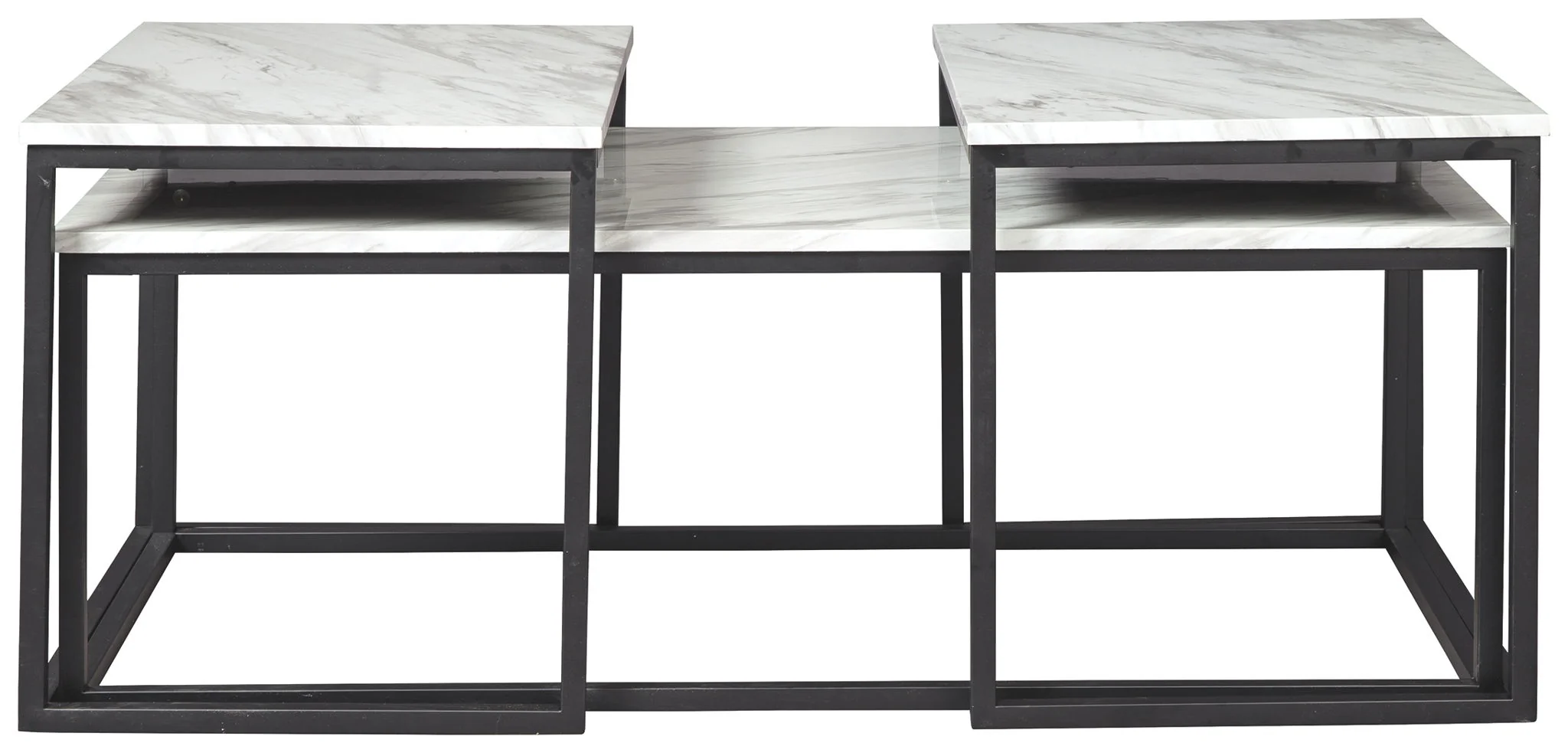 Donnesta - Gray / Black - Occasional Table Set (Set of 3) - Image 6