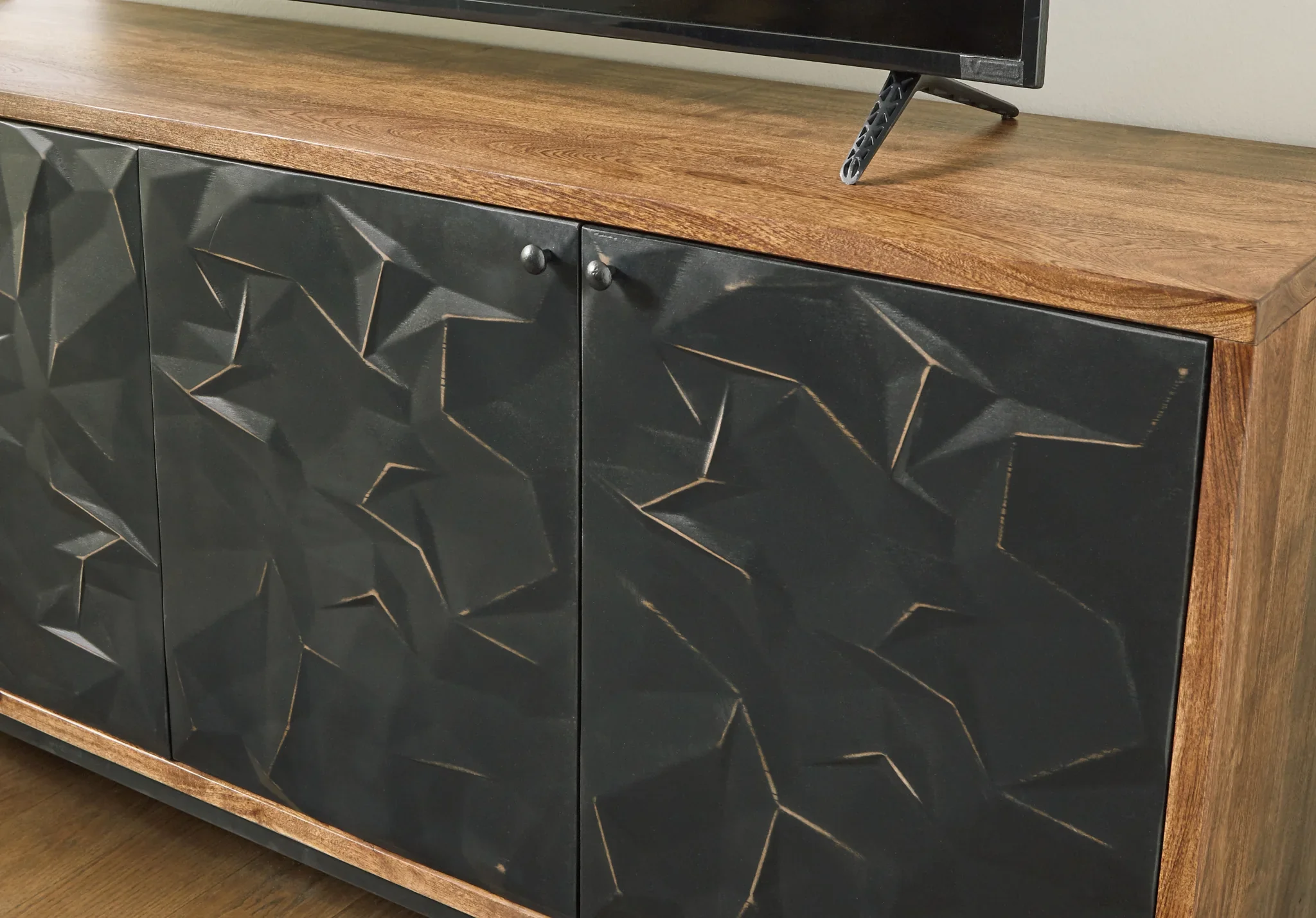 Dorannby - Black / Brown - Accent Cabinet - Image 8