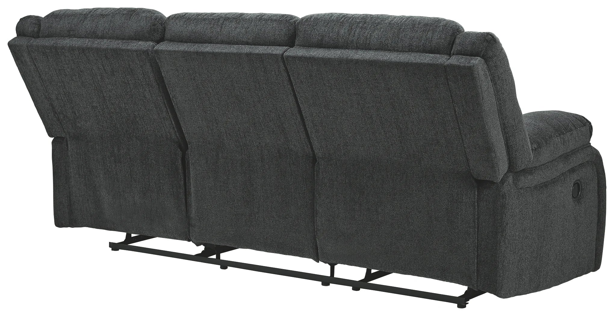 Draycoll - Dark Gray - Reclining Sofa - Image 4