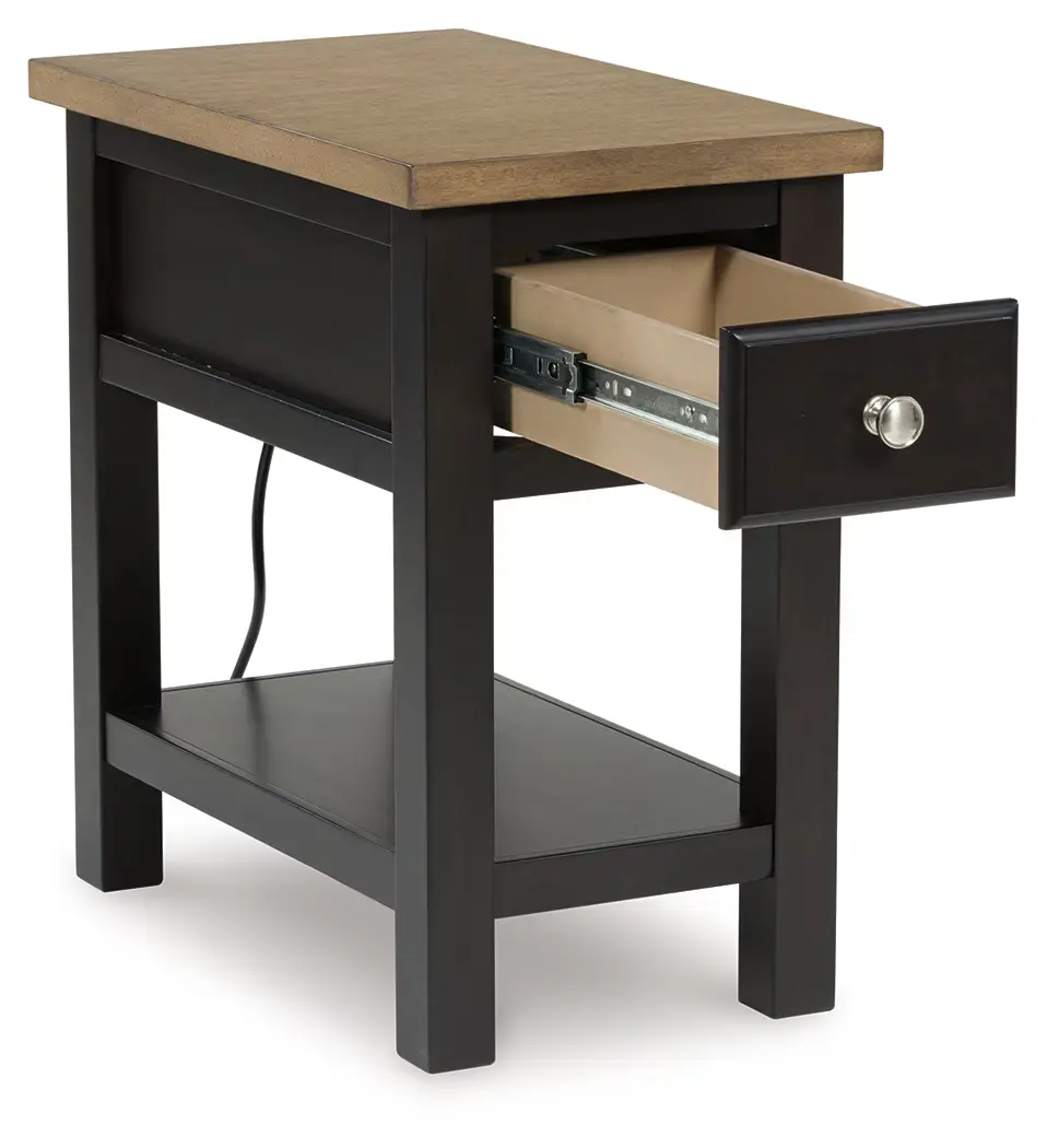 Drazmine - Brown - Chair Side End Table - Image 3
