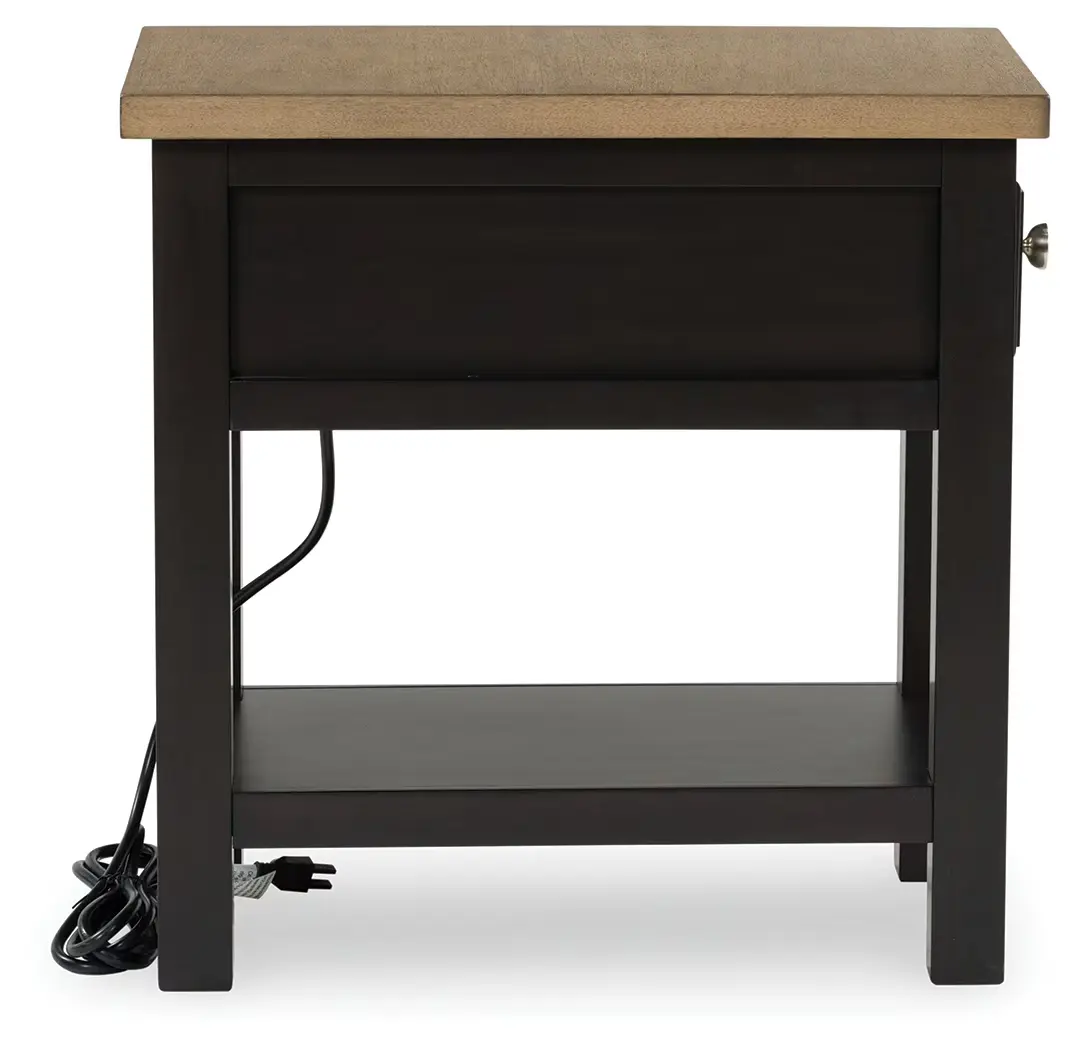 Drazmine - Brown - Chair Side End Table - Image 5