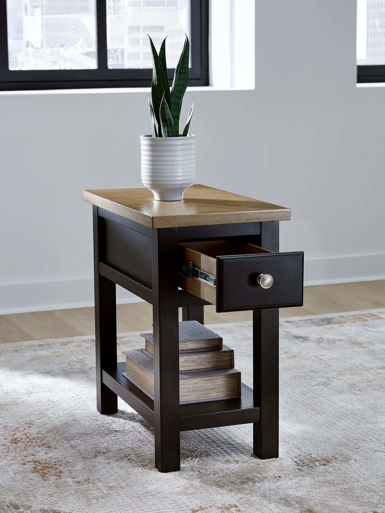 Drazmine - Brown - Chair Side End Table - Image 8