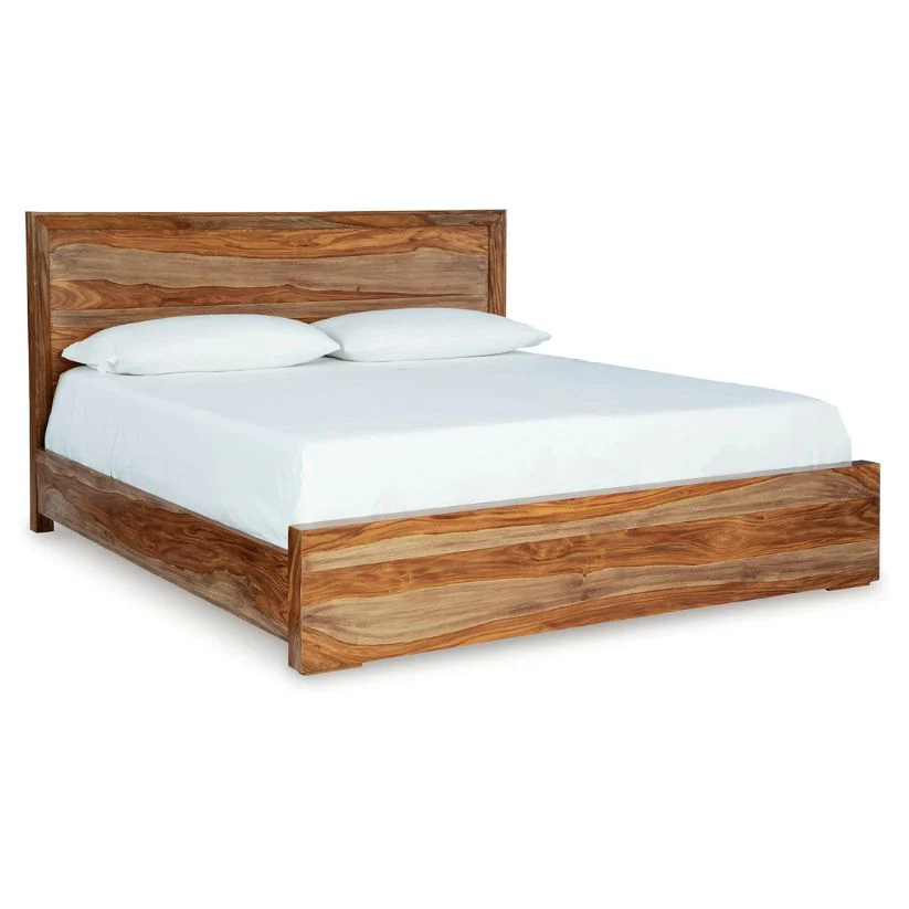 Dressonni - Brown - King Panel Bed