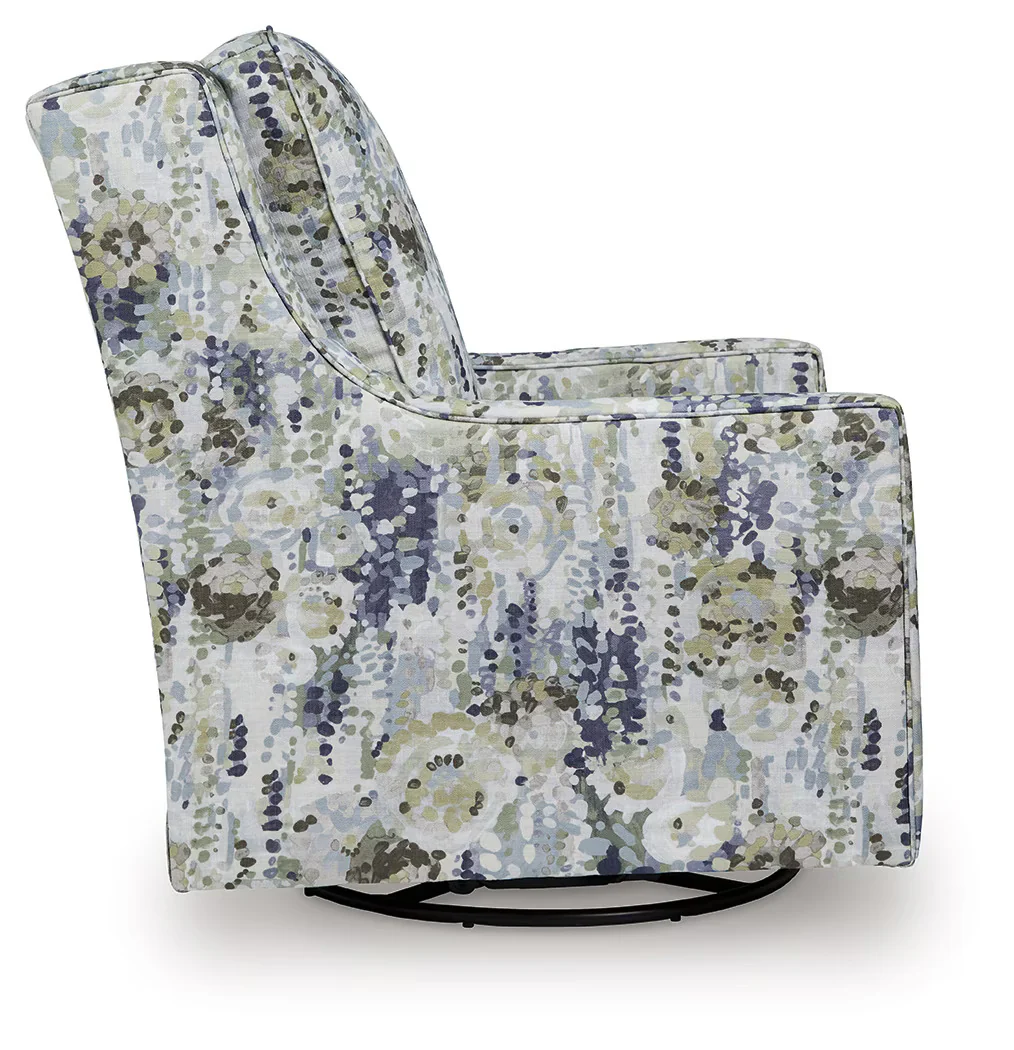 Dustinford - Multi - Swivel Glider Accent Chair - Image 3