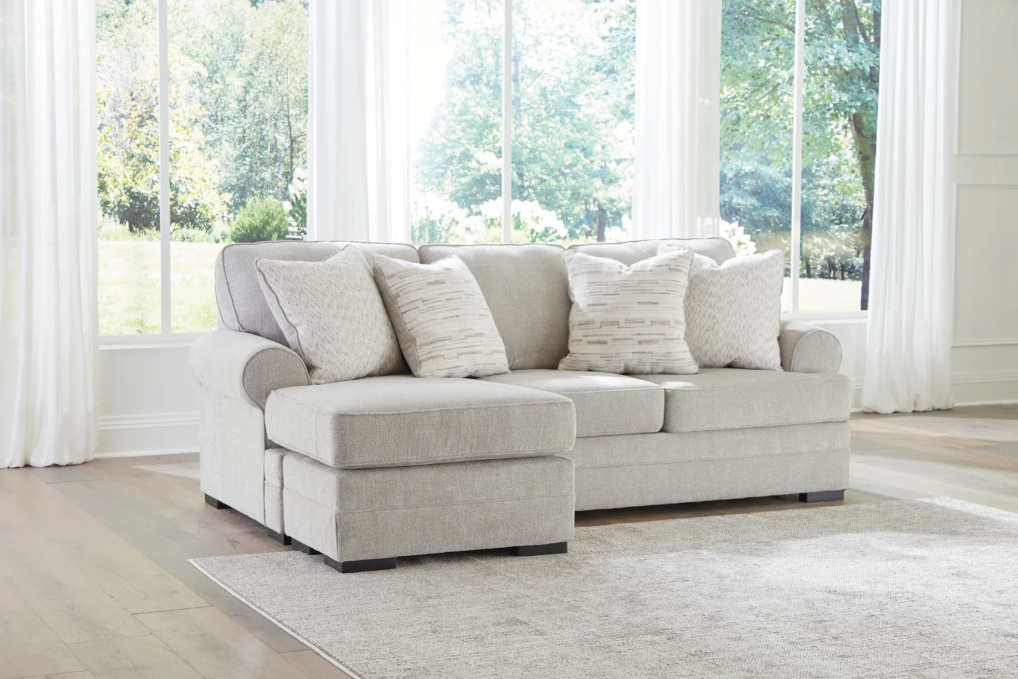 Eastonbridge - Shadow - Sofa Chaise - Image 8
