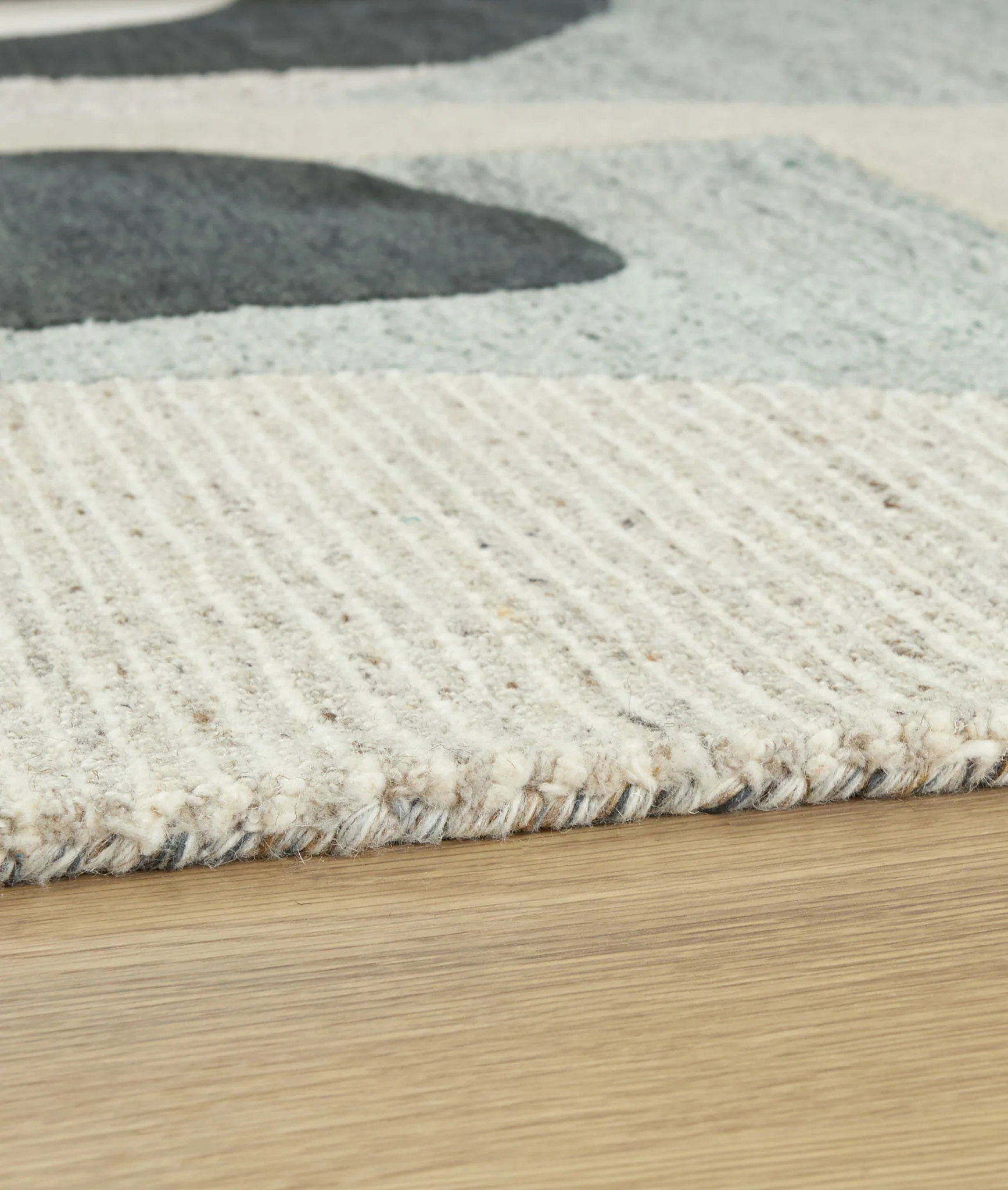 Edrickhill - Grayish Teal / Taupe / Cream - Large Rug - 8' x 10' - Image 3