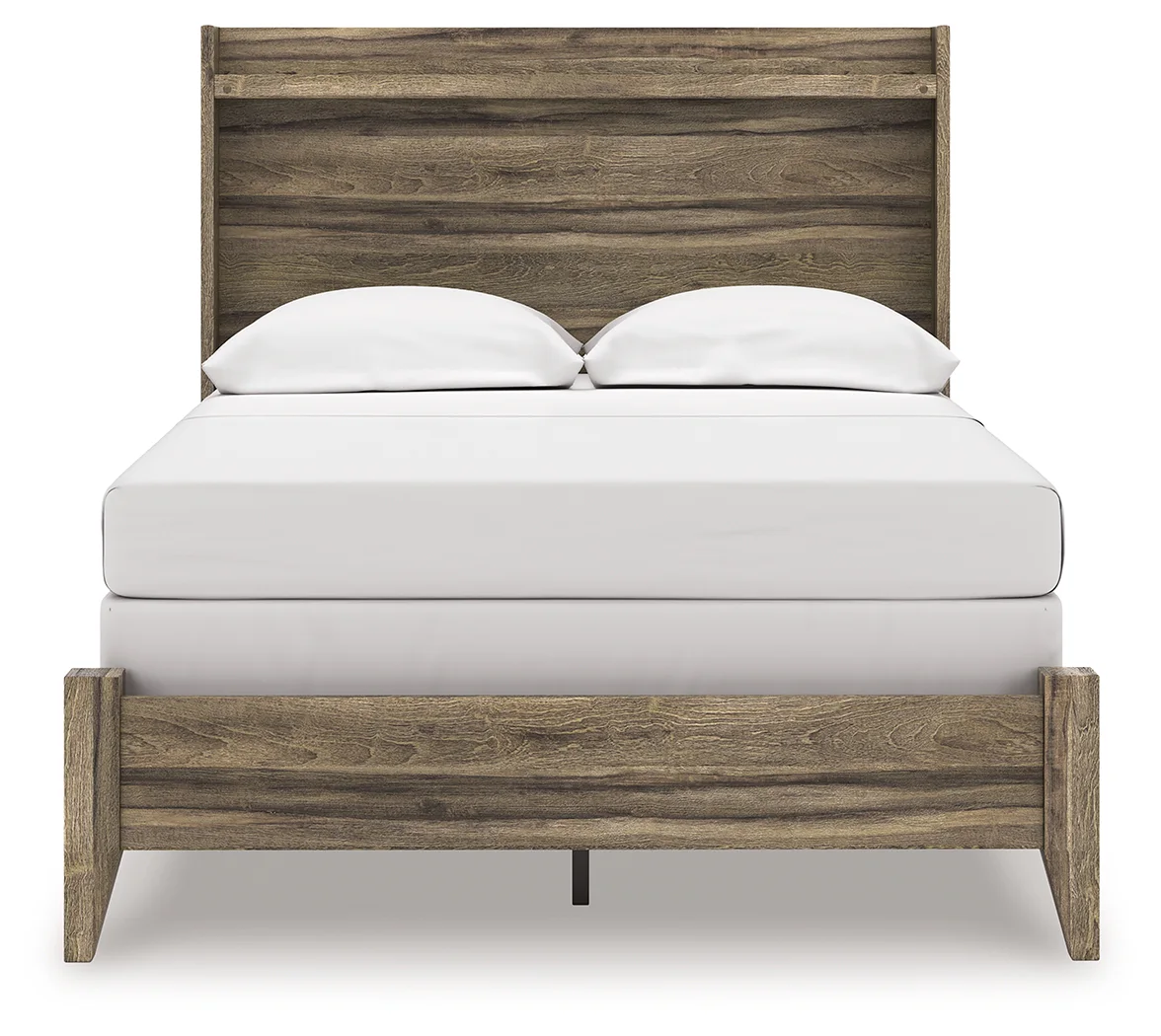 Elbrim - Brown - Full Panel Bed - Image 3