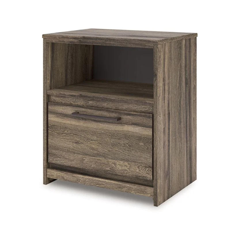 Elbrim - Brown - One Drawer Night Stand - Image 2