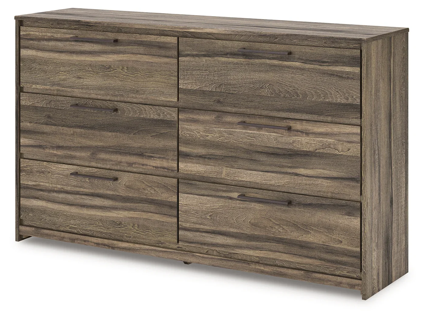 Elbrim - Brown - Six Drawer Dresser - Image 2