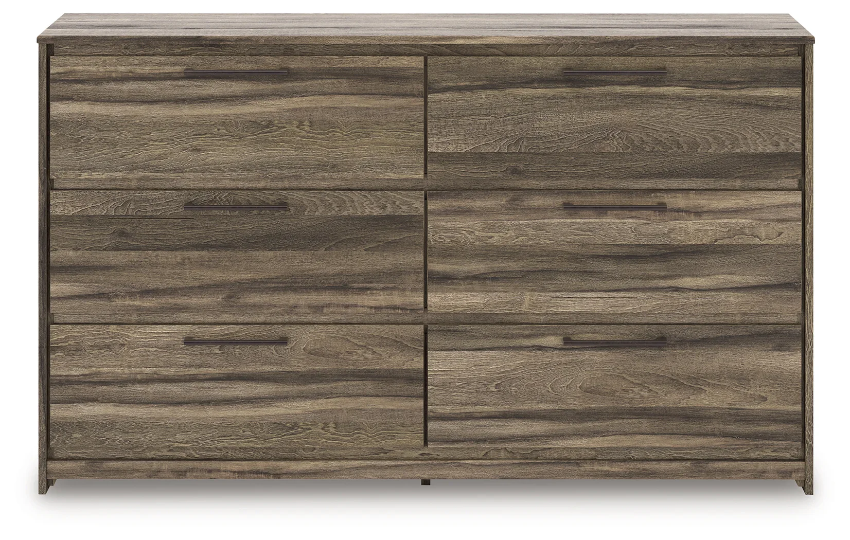 Elbrim - Brown - Six Drawer Dresser - Image 3