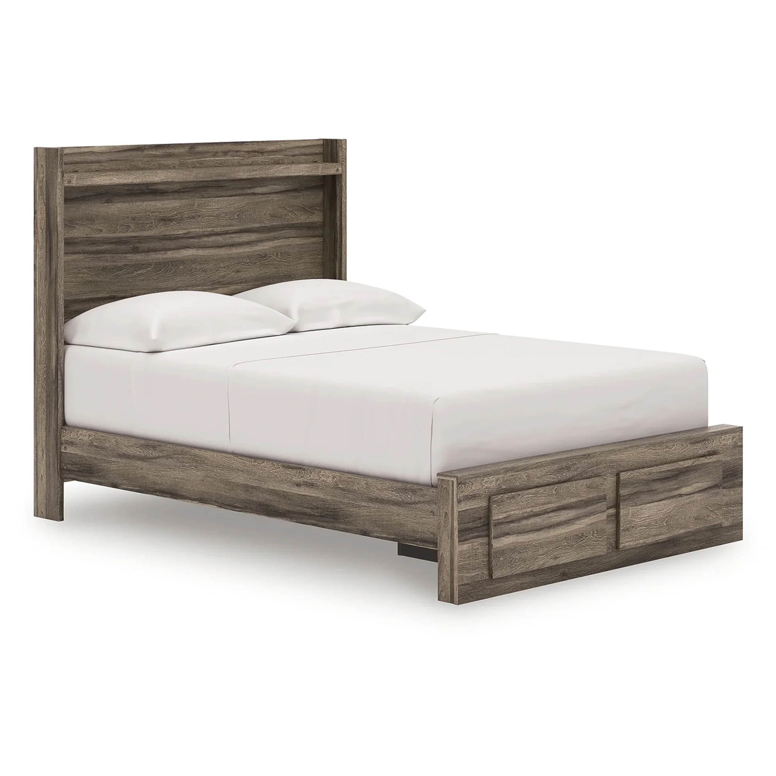 Elbrim - Full Panel Storage Bed - Brown