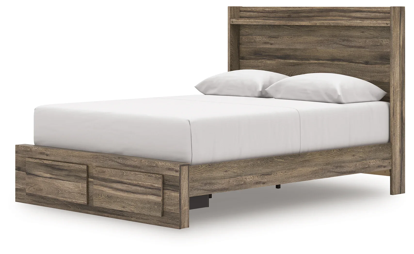 Elbrim - Queen Panel Storage Bed - Brown - Image 3