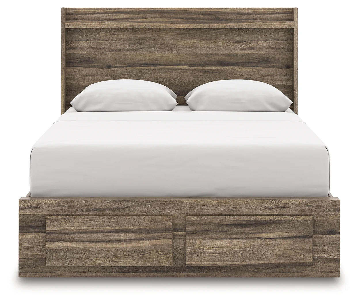 Elbrim - Queen Panel Storage Bed - Brown - Image 5