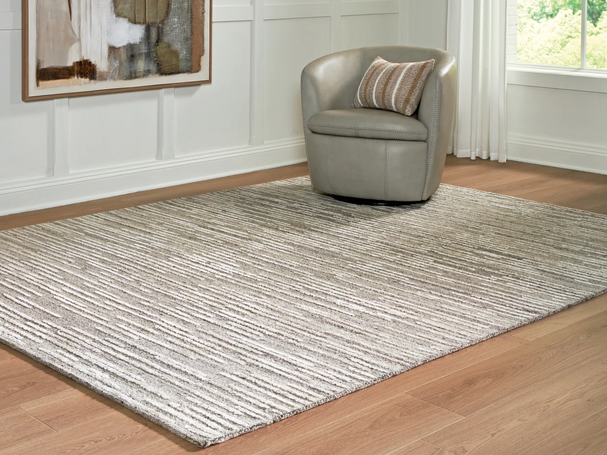 Eljory - 8' x 10' Rug - Gray - Image 2