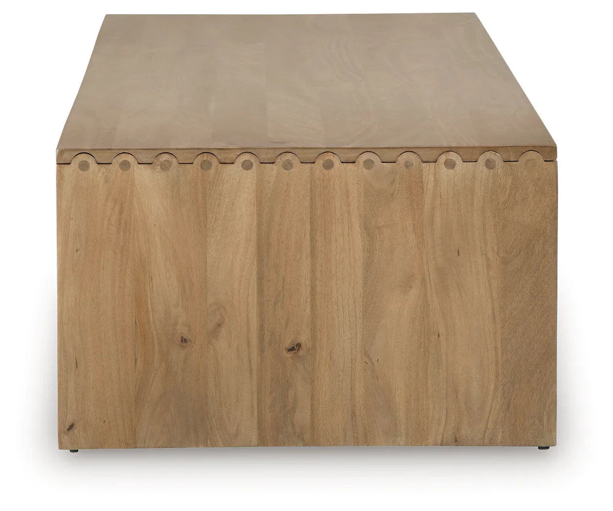 Ella Grove - Rectangular Cocktail Table - Rich Brown - Image 4