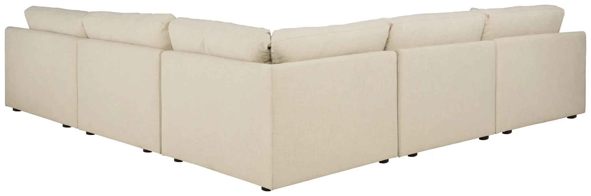 Elyza - Linen - Corner Chairs 5 Pc Sectional - Image 3