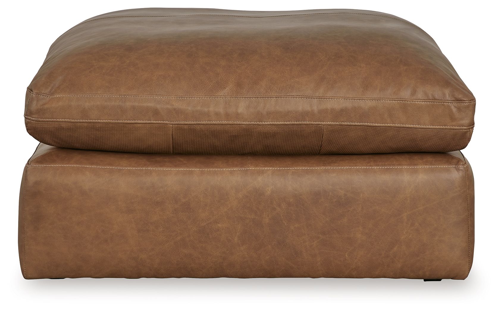 Emilia - Caramel - Oversized Accent Ottoman - Image 3