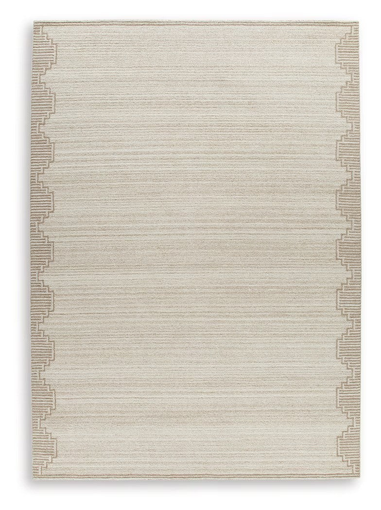 Emorymore - Brown / Beige - Extra Large Rug - 10' x 14'