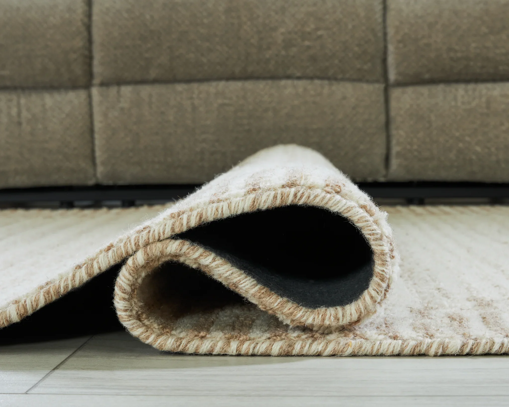 Emorymore - Brown / Beige - Medium Rug - 5' x 7' - Image 3