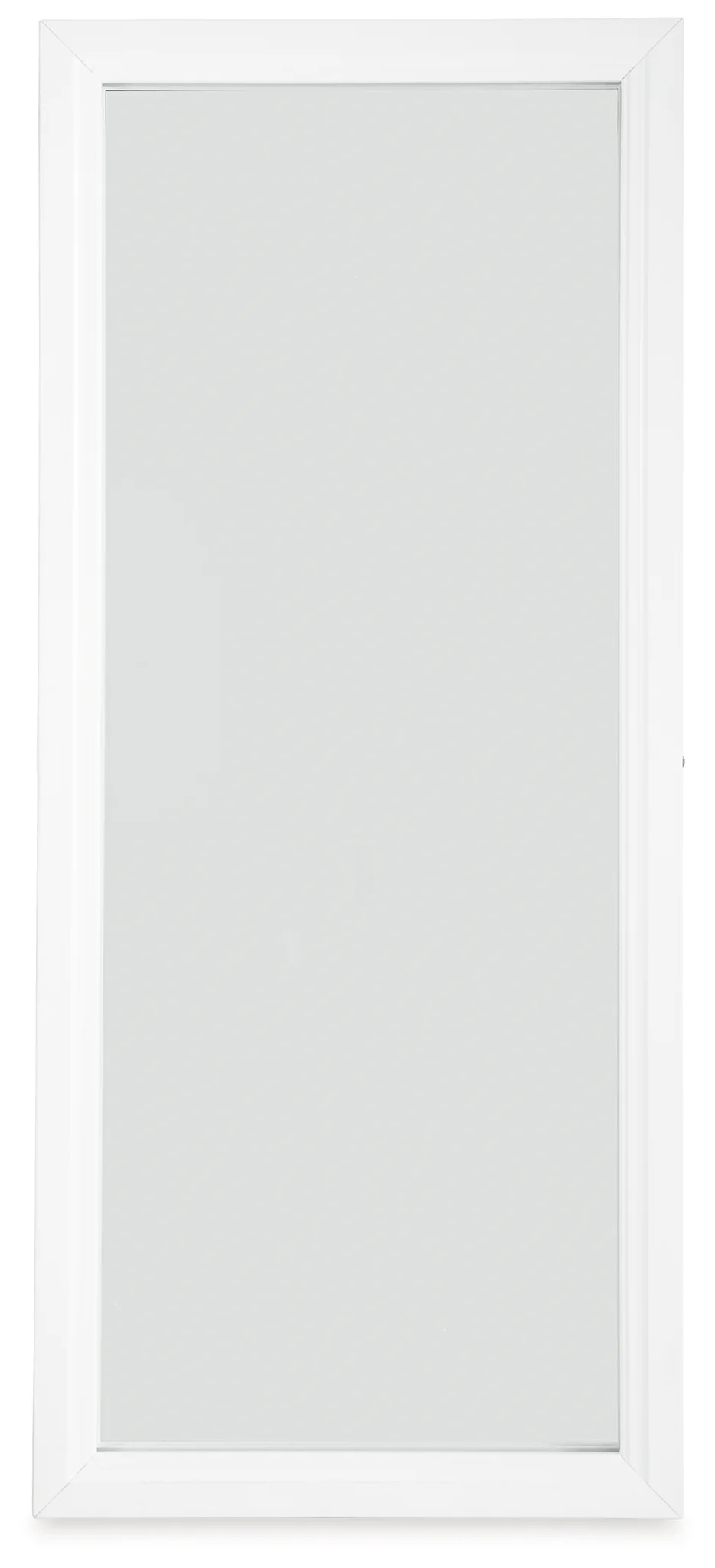 Evesen - White - Floor Standing Mirror/Storage - Image 2