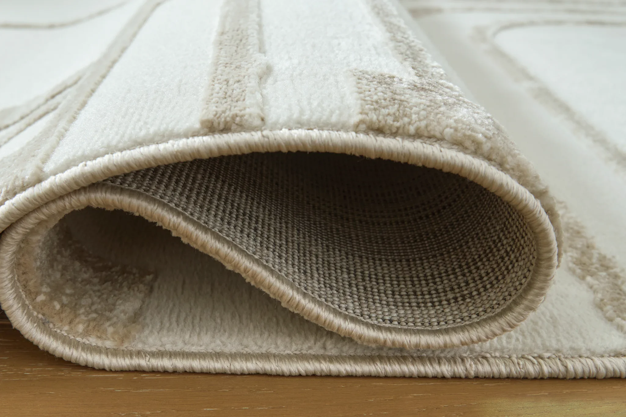 Farongrove - Ivory / Beige - Large Rug - 8' x 10' - Image 4