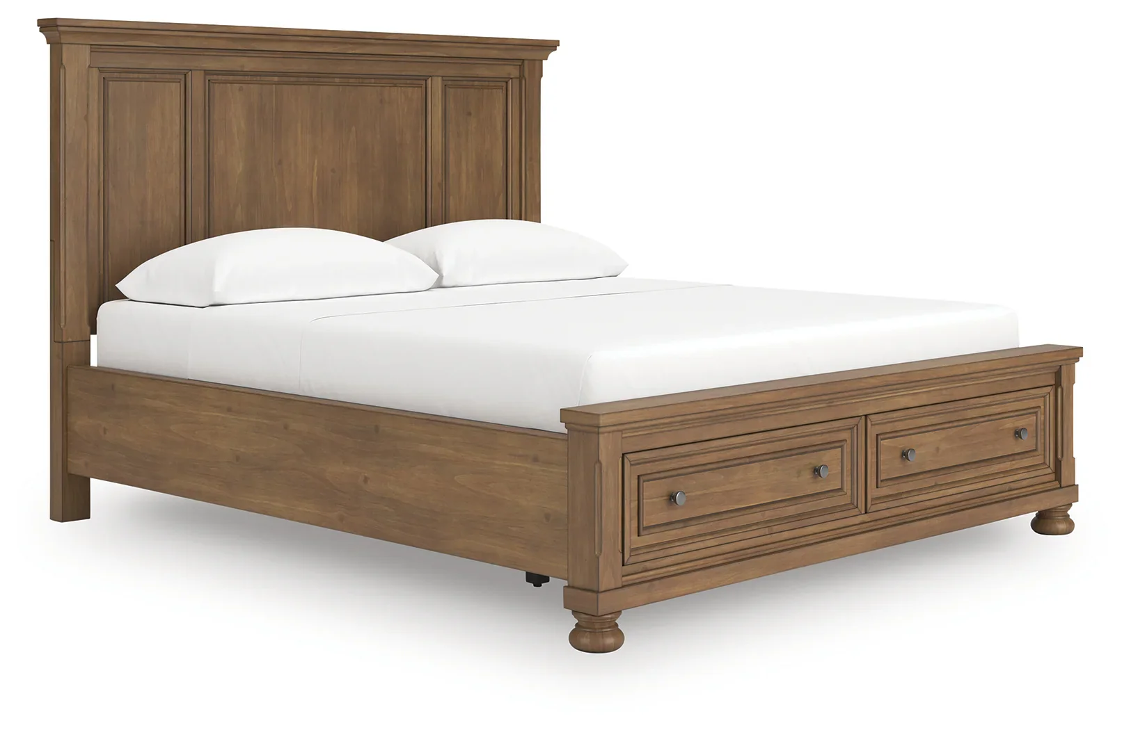 Feddinger - Medium Brown - California King Panel Storage Bed - Image 3
