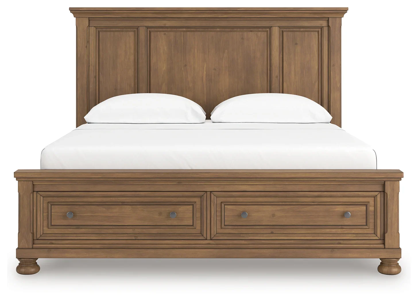 Feddinger - Medium Brown - California King Panel Storage Bed - Image 4