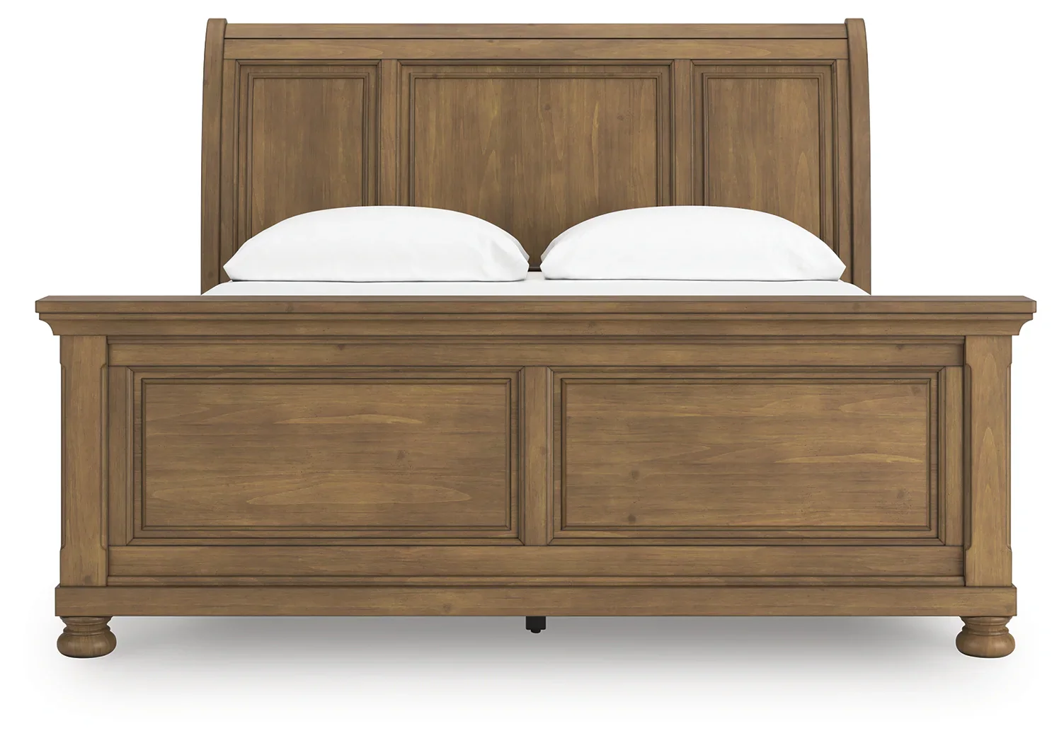 Feddinger - Medium Brown - California King Sleigh Bed - Image 3