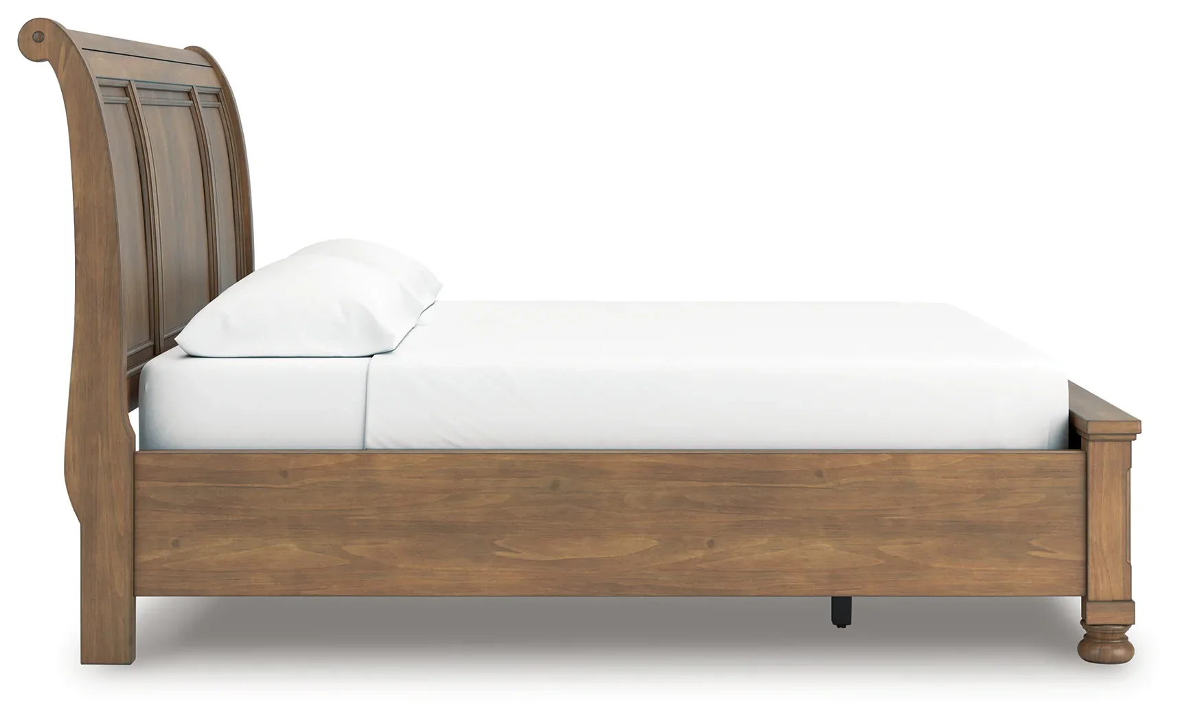 Feddinger - Medium Brown - California King Storage Sleigh Bed - Image 6