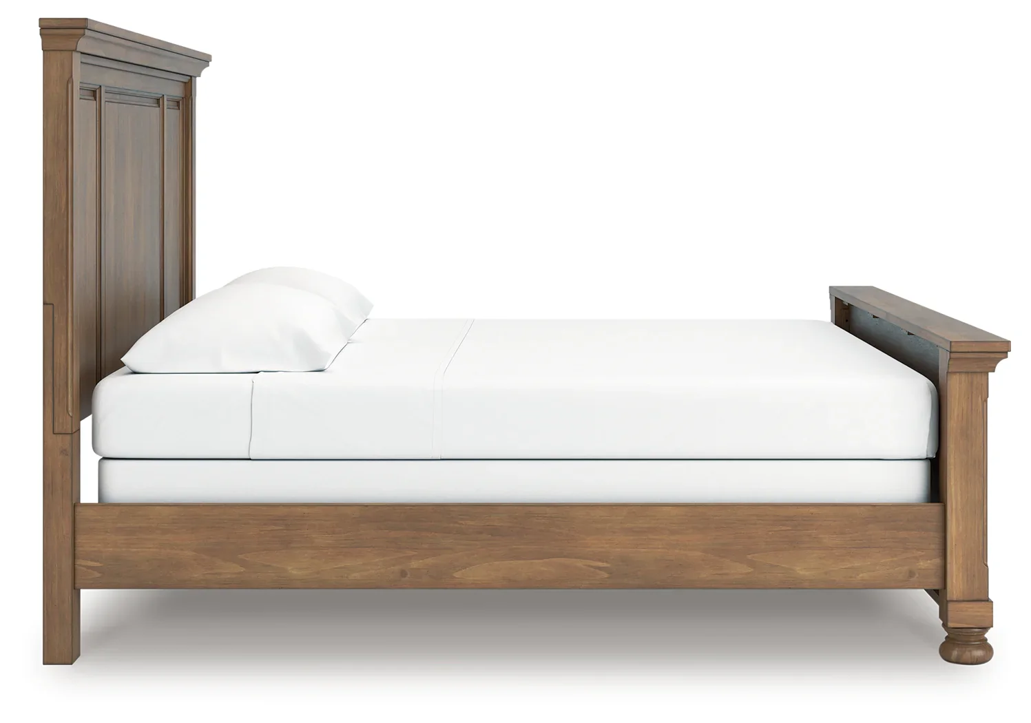 Feddinger - Medium Brown - King Panel Bed - Image 5