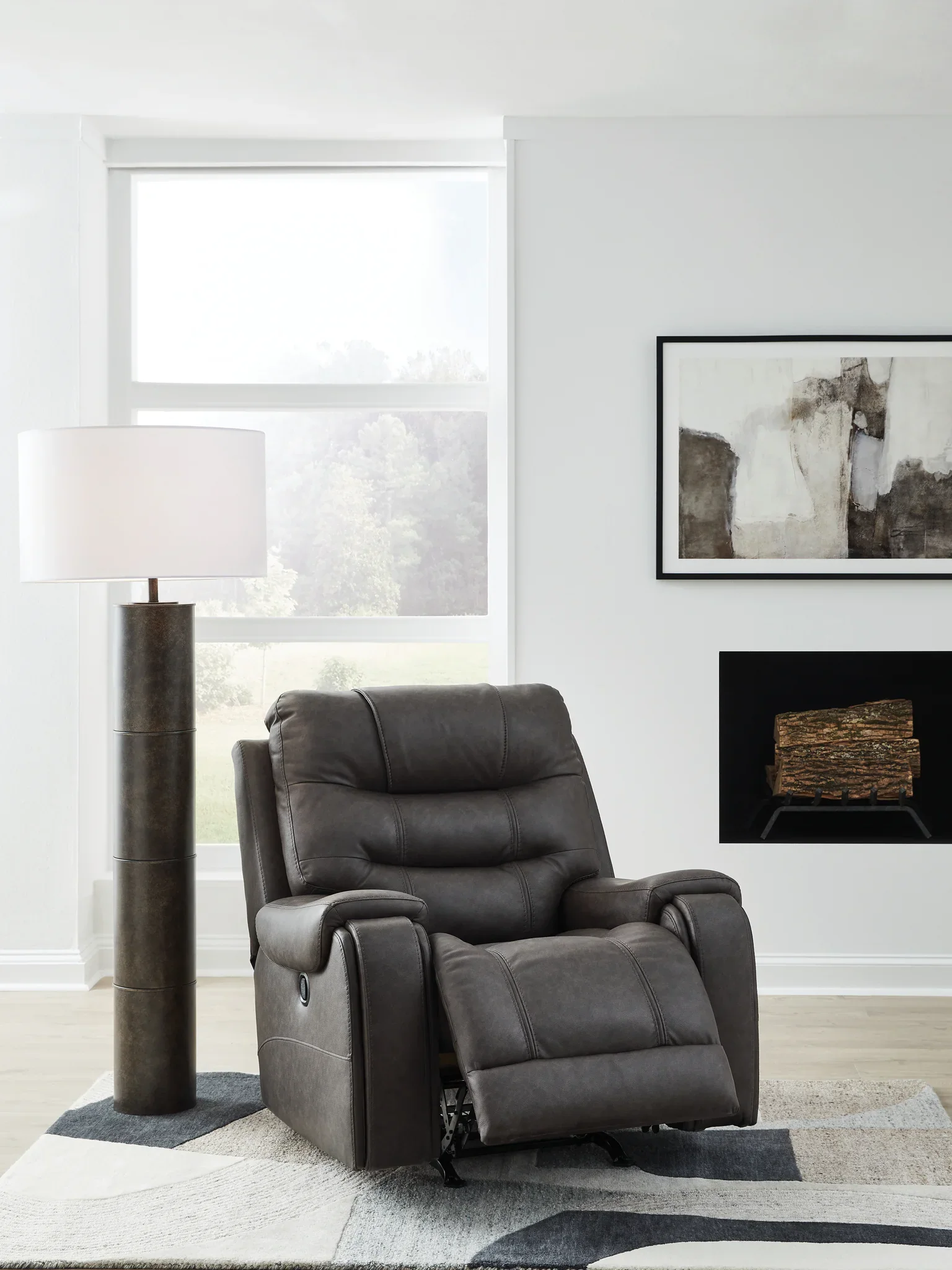 Femley - Smoke - Rocker Recliner - Image 8