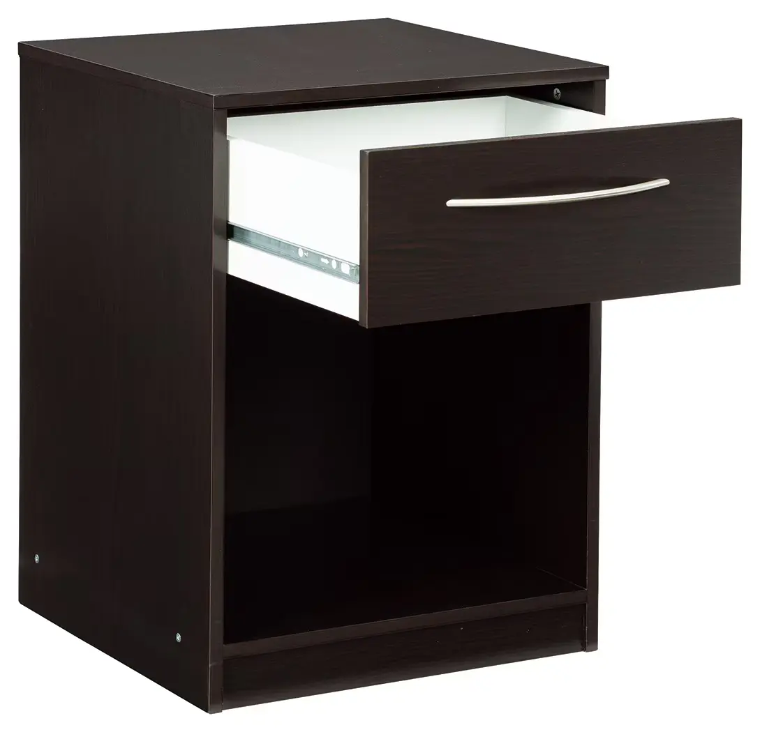 Finch - Black - One Drawer Night Stand - Image 3