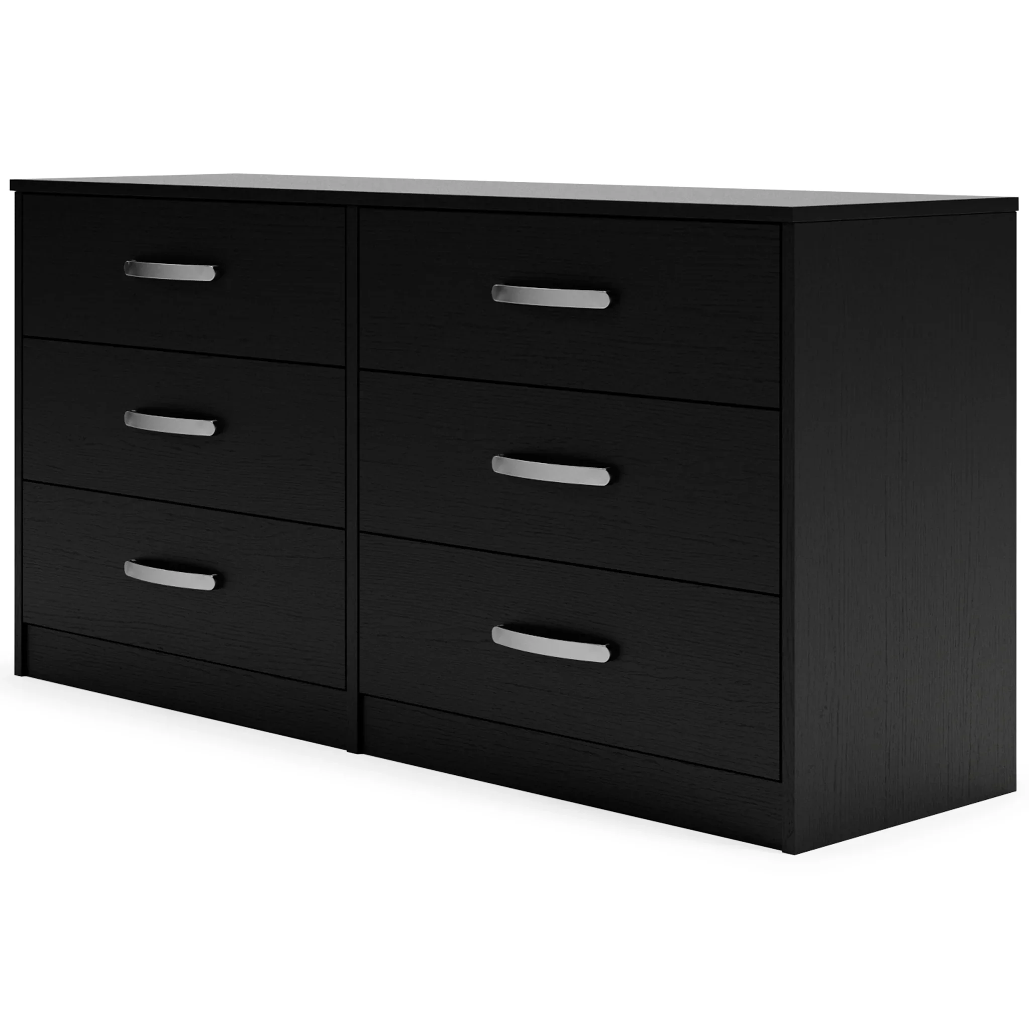 Finch - Black - Six Drawer Dresser - Image 6