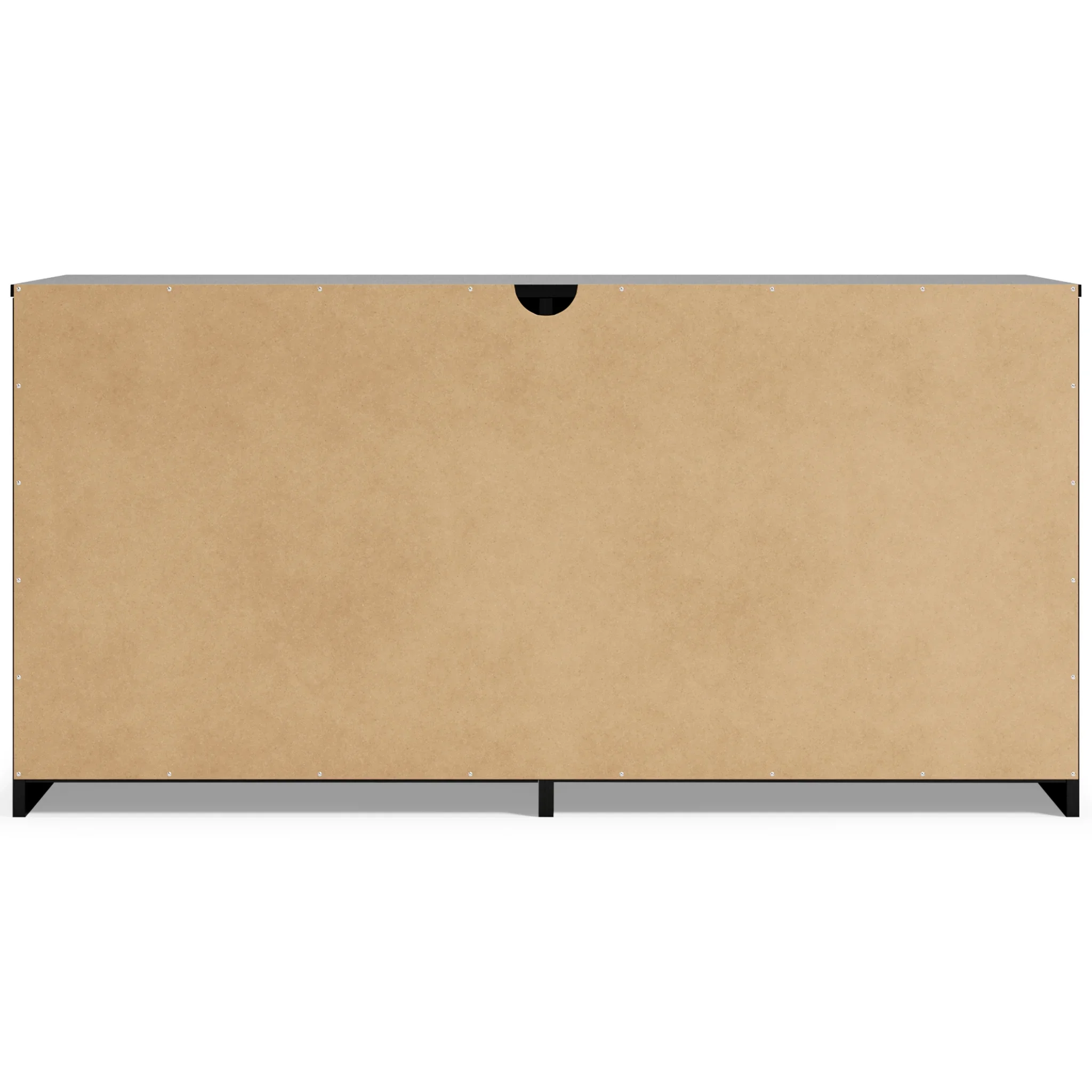 Finch - Black - Six Drawer Dresser - Image 8