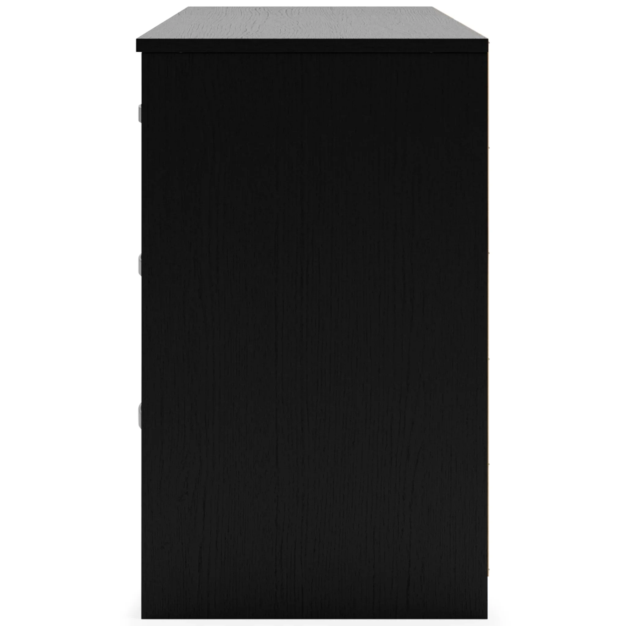 Finch - Black - Six Drawer Dresser - Image 9