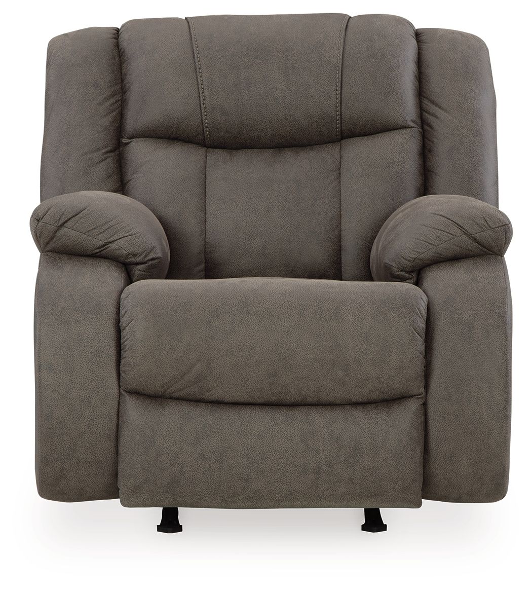 First Base - Gunmetal - Rocker Recliner - Image 4