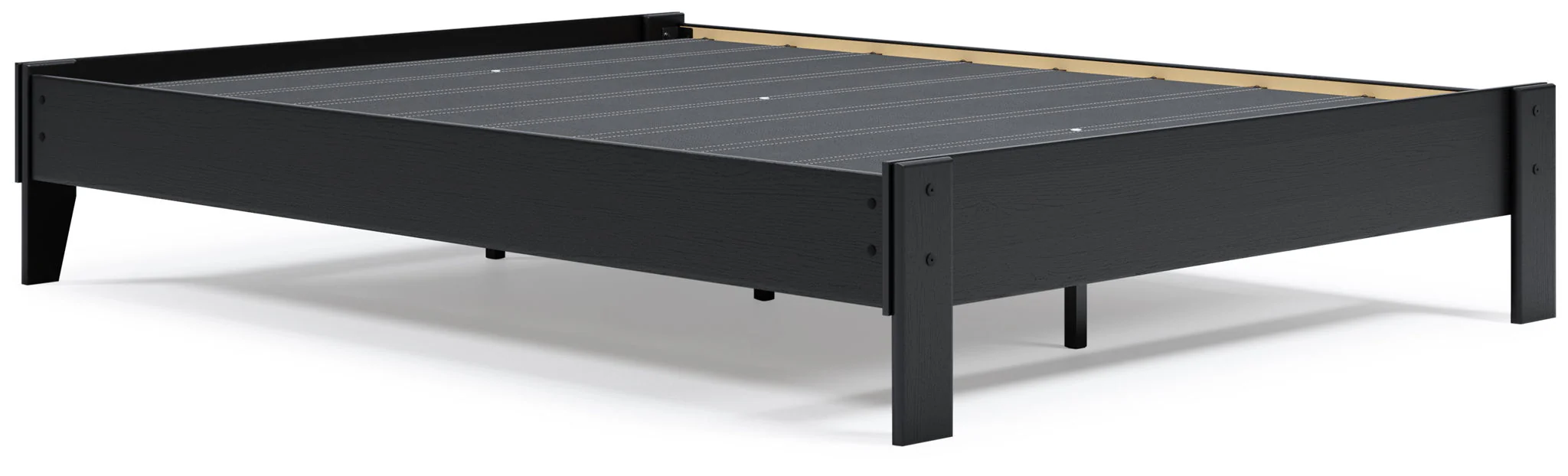 Finch - Black - Queen Platform Bed - Image 4
