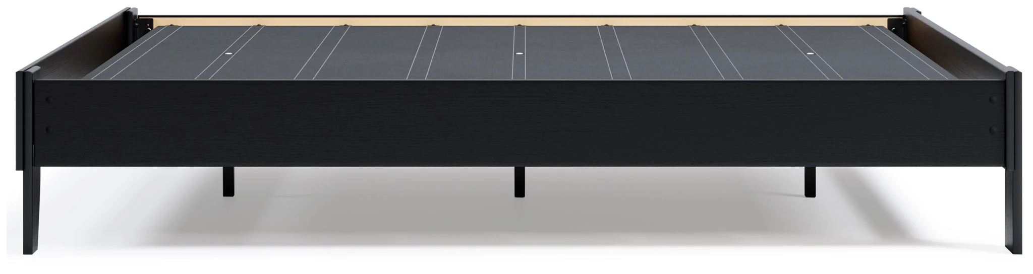 Finch - Black - Queen Platform Bed - Image 5